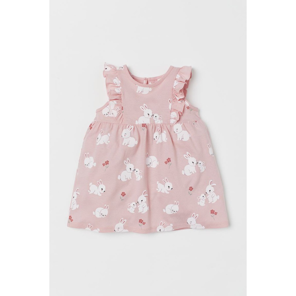 Váy cánh tiên vàng chấm bi HM H&M sz 4m-4y _hàng chính hãng authentic