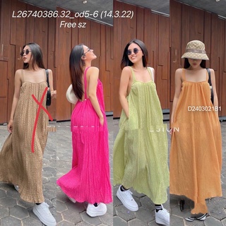 Đầm maxi dây nút lưng hàng chuẩn!