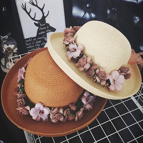 Nón Vành Đan Lát Thời Trang Hè Cho Nữ