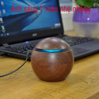 Máy Xông Tinh Dầu Vân Gỗ Mẫu Mới