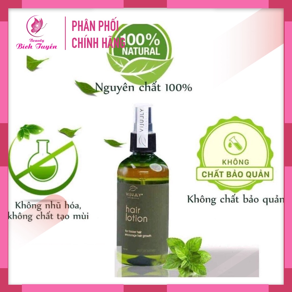 Xịt Bưởi VIJUJLY Ngăn Rụng Tóc Kích Mọc Tóc 100ml