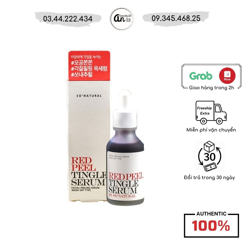 Tinh chất tái tạo da Red Peel Tingle Serum 35ml, Serum peel da hóa học RED PEEL TINGLE SERUM