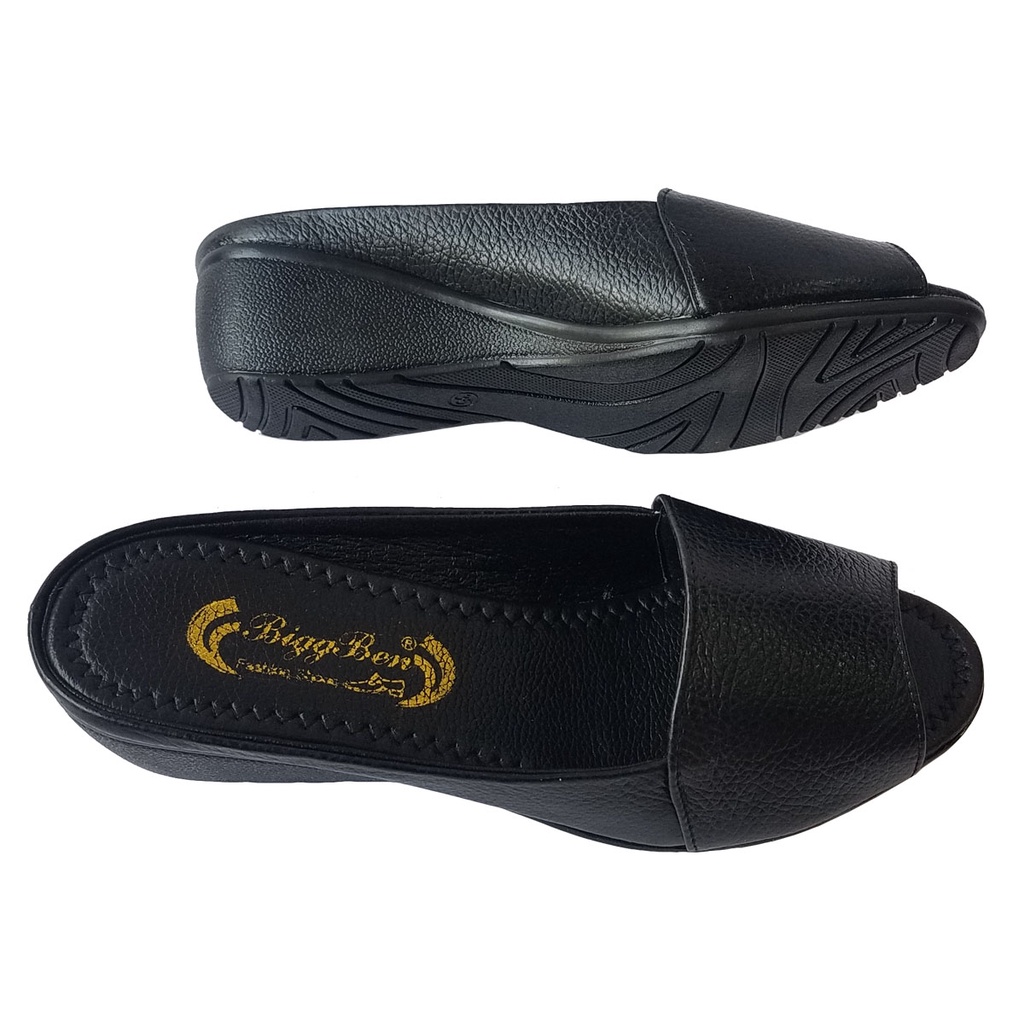 Dép Sục Nữ Da Bò Thật BIGBEN Cao Cấp SBN52