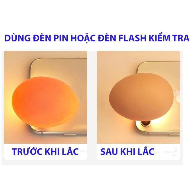 Dụng cụ đánh trứng, lắc trứng quay, trứng cầm tay mini trộn lòng trắng với lòng đỏ mini không làm vỡ vỏ trứng