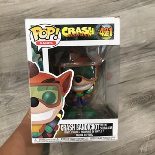 Mô hình Funko Crash đeo mắt kính chính hãng ship Us