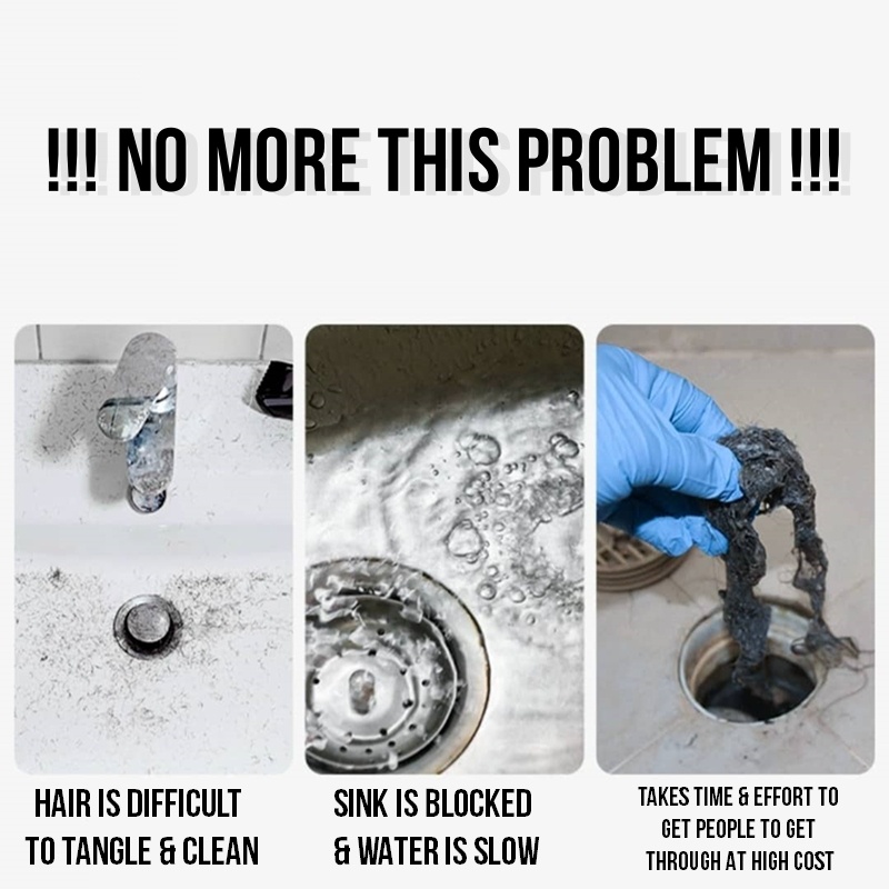 Bàn Chải Làm Sạch Lỗ Thoát Nước Bồn Rửa Chén Có Thể Uốn Cong Tiện Dụng