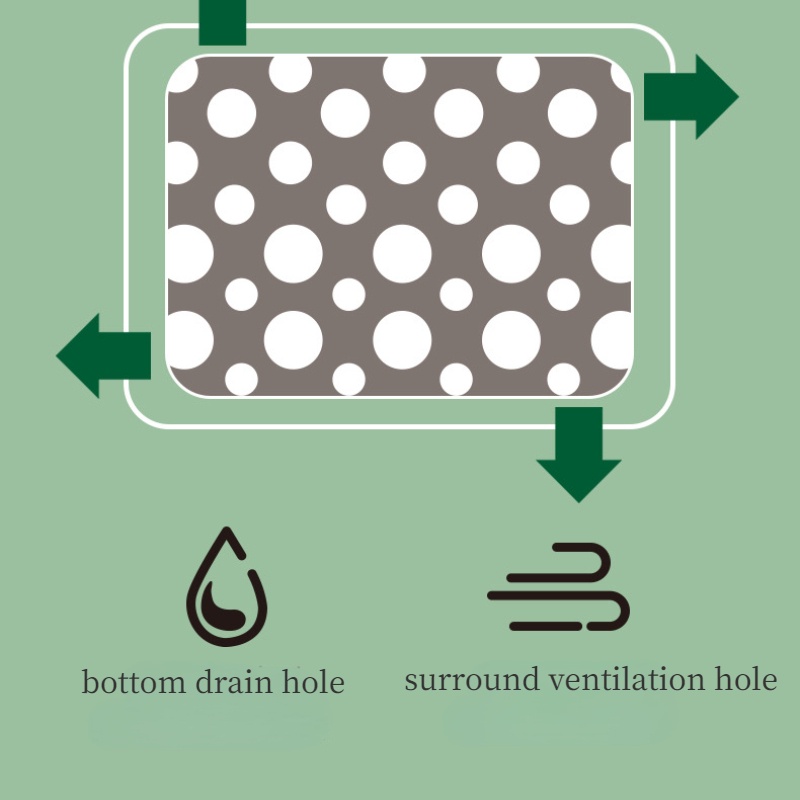 Rổ Nhựa Đựng Trái Cây Đồ Dùng Nhà Tắm Có Tay Cầm Tiện Dụng