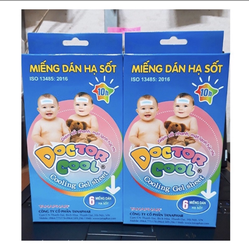 MIẾNG DÁN HẠ SỐT DOCTOR CÔL