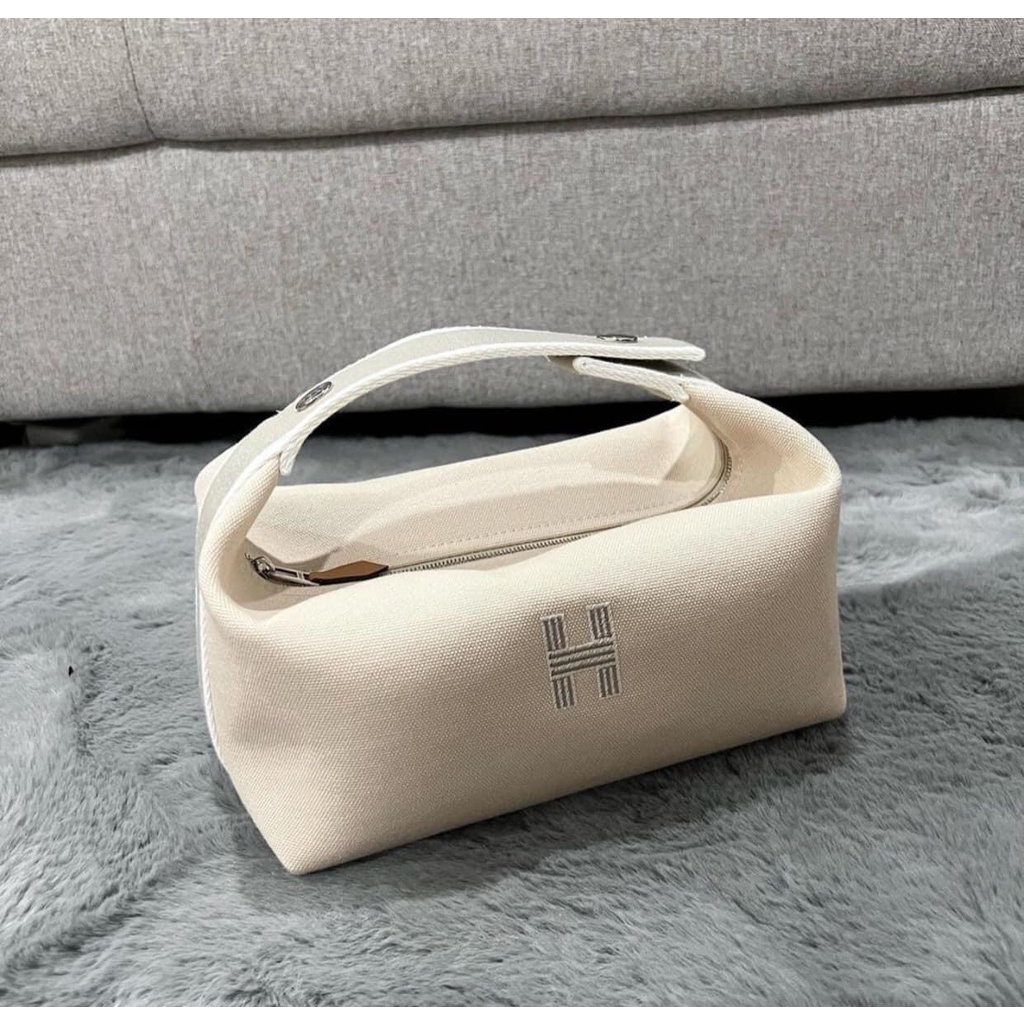 Túi Xách Thời Trang Her.Mes Bride a brac PM  Size 21cm Màu Trắng