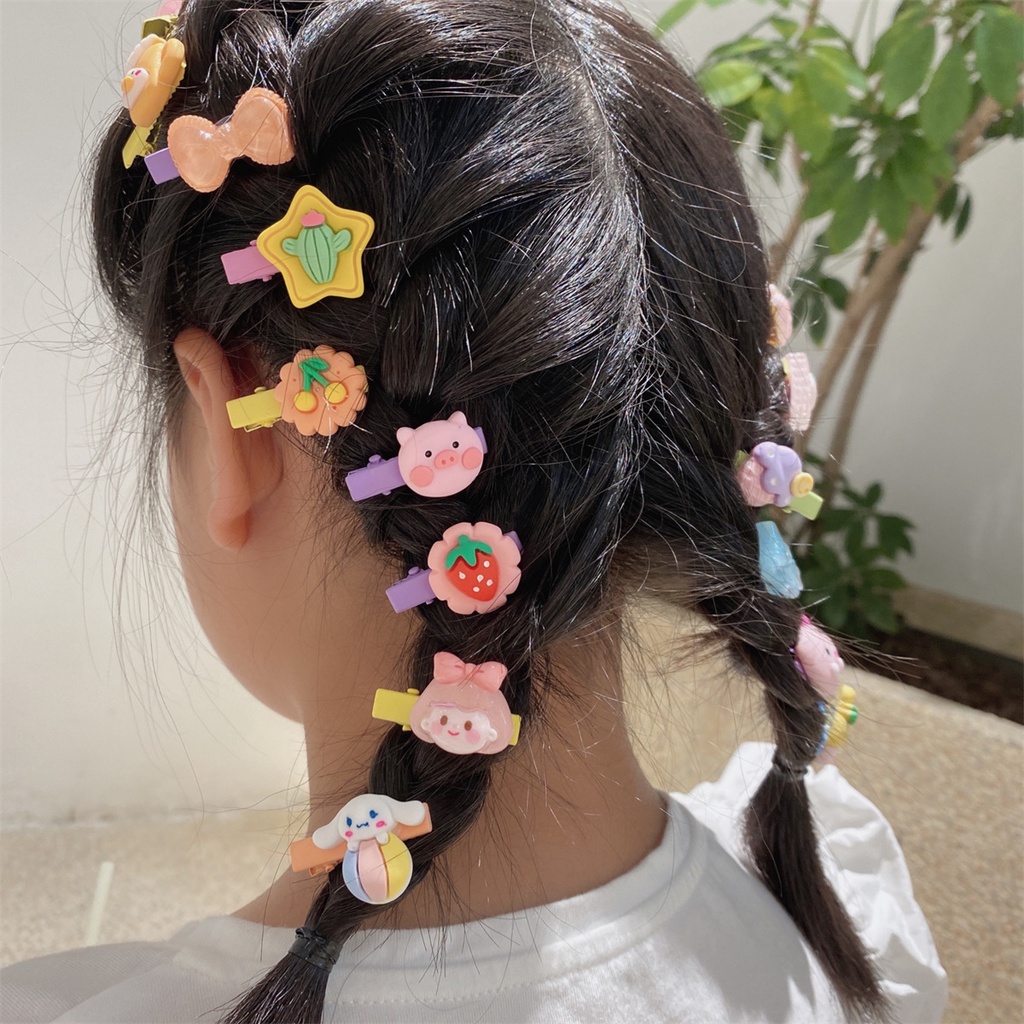 Kẹp Tóc Nhỏ Bằng Acrylic Dễ Thương Cho Bé Gái