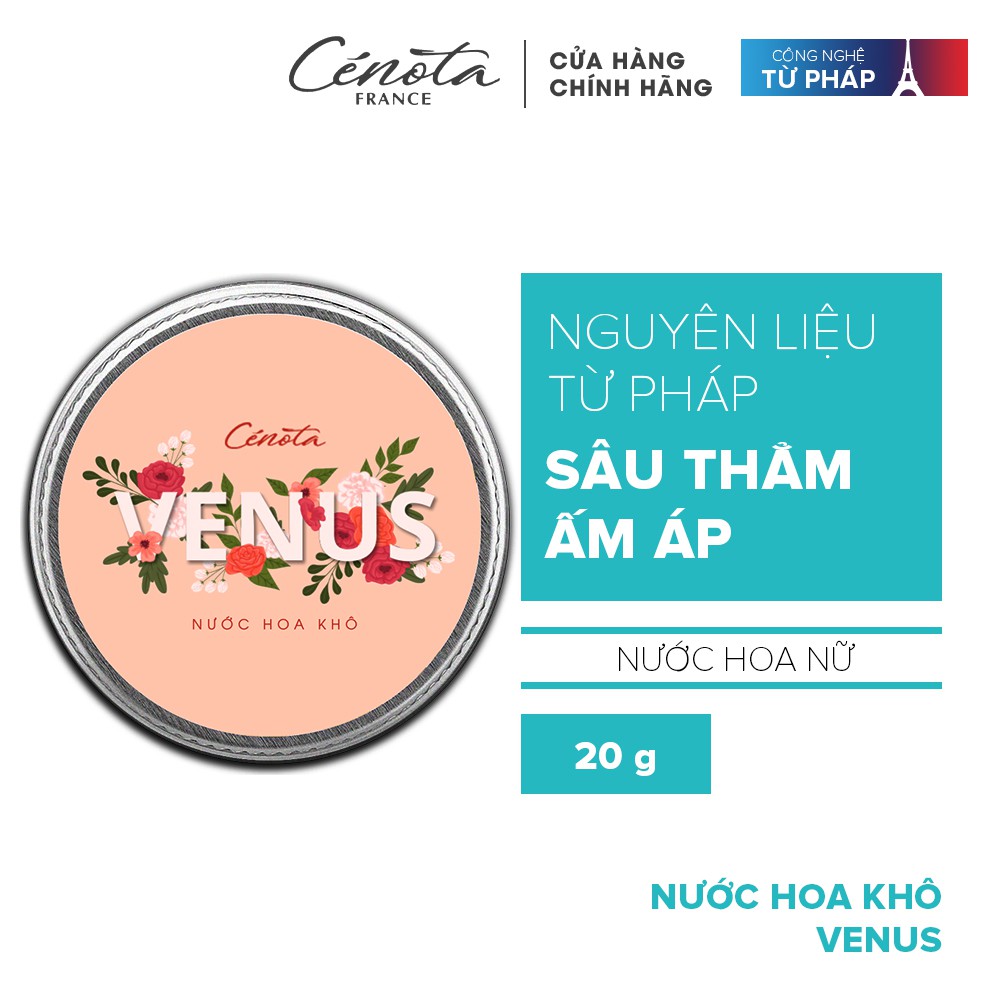 Nước hoa khô Cenota Venus 15g | Thế Giới Skin Care