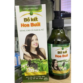 5 chai Dầu gội bồ kết hoa bưởi  300ml