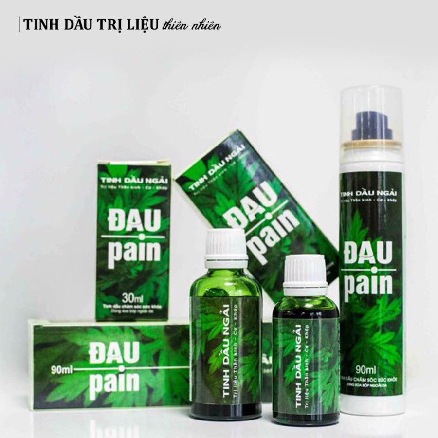 Dầu Xoa Bóp Ngải Cứu 500ml - Tinh Dầu Thiên Nhiên