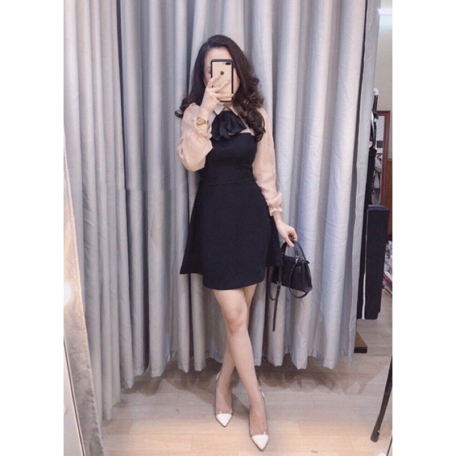 Đầm tiểu thư diện tiệc đám cưới xinh xắn | BigBuy360 - bigbuy360.vn