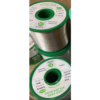 mucj 5:Thiếc hàn chuẩn xịn, báo giá 1 cuộn nguyên 1kg đủ