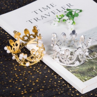 Vương miện mini trang trí bánh kem