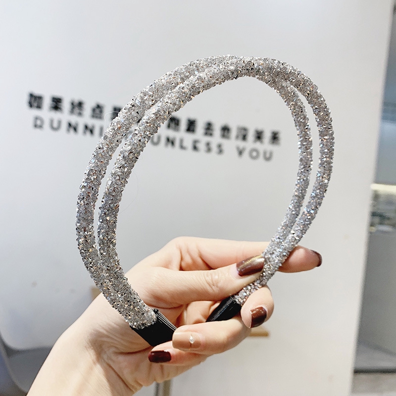 Cài tóc đính đá phong cách Hàn Quốc thời trang thanh lịch cho nữ