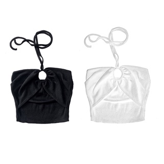 [KISH] - áo croptop cột dây