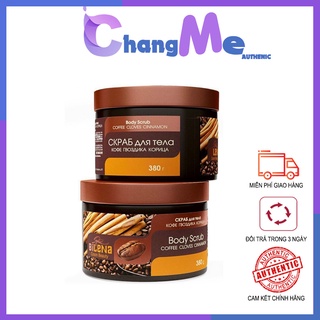 💖𝙁𝙍𝙀𝙀 𝙎𝙃𝙄𝙋💖 tẩy da chết chết body sáng da quế hồi cà phê nga 380g chính hãng