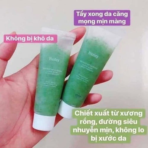 Tẩy Tế Bào Chết Dạng Hạt Huxley Secret of Sahara Scrub Mask, Sweet Therapy