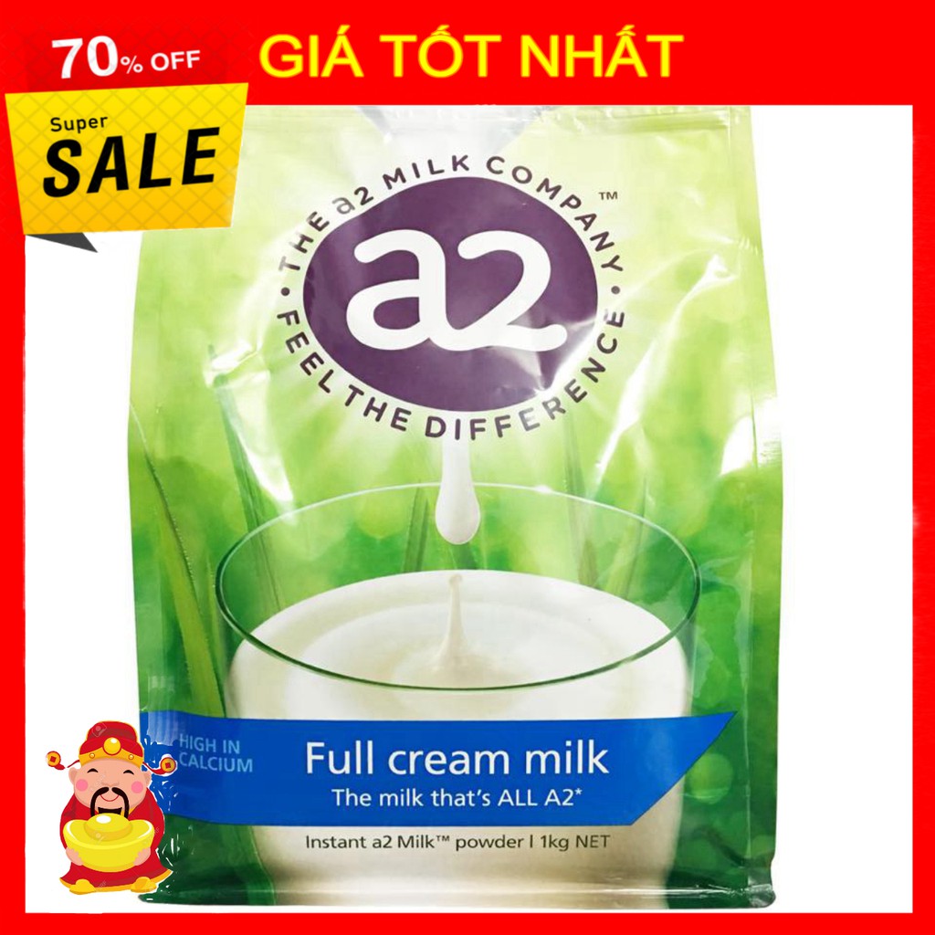[ GIÁ TỐT NHẤT ]  Sữa tươi dạng bột Full Cream A2 [ HÀNG CHÍNH HÃNG ]
