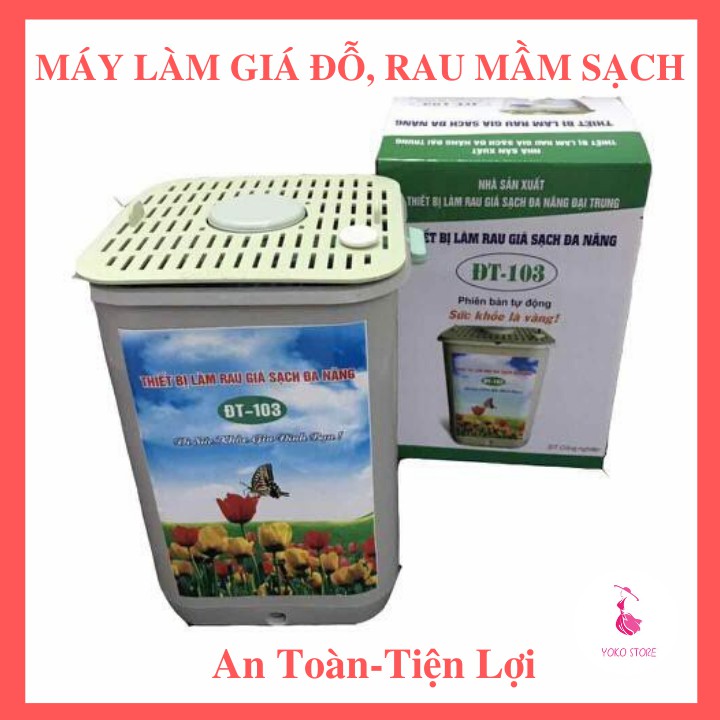 [Phiên bản tự động] Máy làm rau giá sạch đa năng ĐT-103