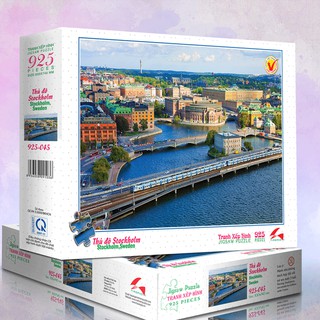 Tranh xếp hình 925 mảnh - Thủ đô Stockhom Swenden