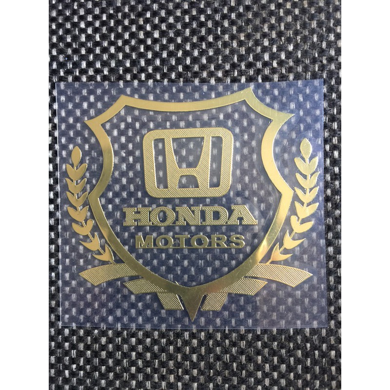Bộ 2 logo decal nổi các hãng xe ô tô