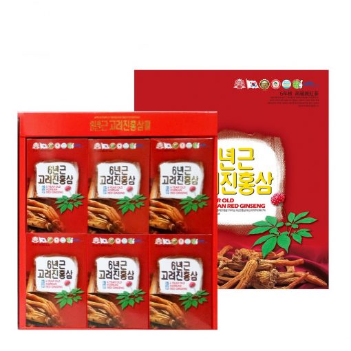 Nước Hồng Sâm 6 Năm Tuổi Taewoong Hàn Quốc Hộp 30 Gói X 70ml