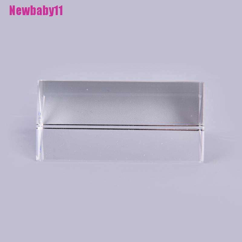 Khối Lăng Kính Tam Giác BK7 30 * 30 * 60mm Cho Bé [BABY11]