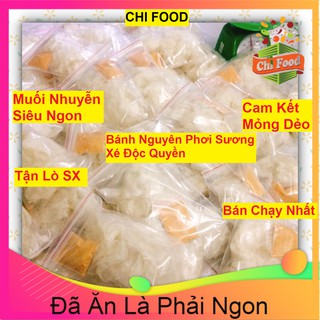 NGON Bánh Tráng Dẻo Muối Nhuyễn Zip Bánh Tráng Phơi Sương Dẻo Mềm Muối Cay Siêu Ngon (có loại chay) Ji-b bách hóa