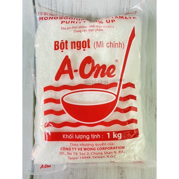 Bột ngọt Hảo hạng A-One 1kg