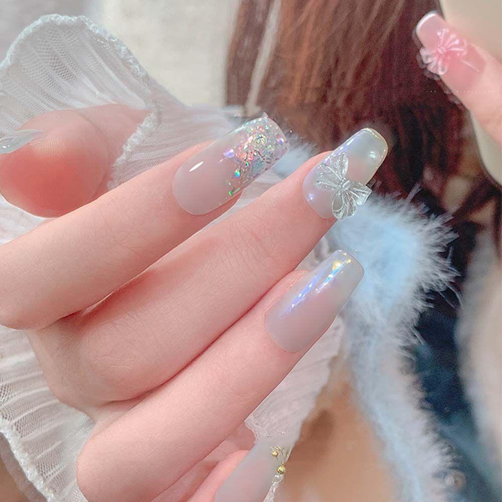 Móng Tay Nơ CABEZA|Hạt Charm 3D Nhiều Màu Đính Móng Tay Dễ Thương|Trang Sức Móng Tay