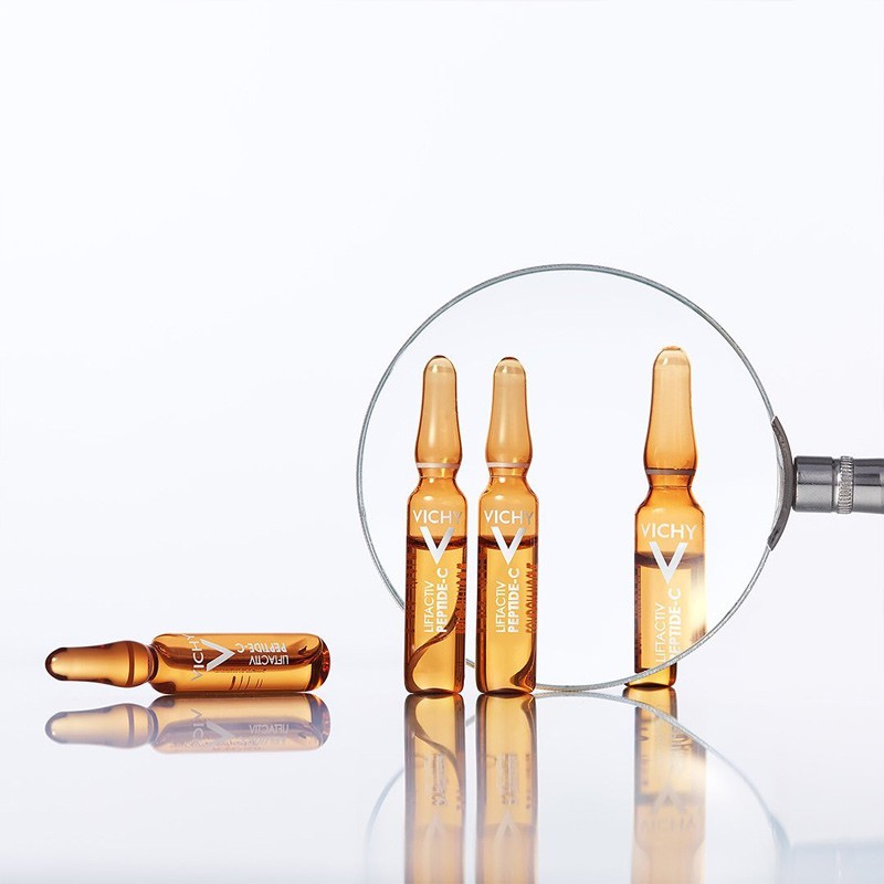 Vichy - Dưỡng chất Peptide-C cô đặc Ngăn Lão Hóa và Dưỡng Sáng Da Liftactiv Ampoule Mini