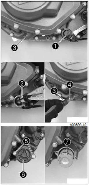 Ron Lọc nhớt ZIN KTM DUKE/RC/ADV