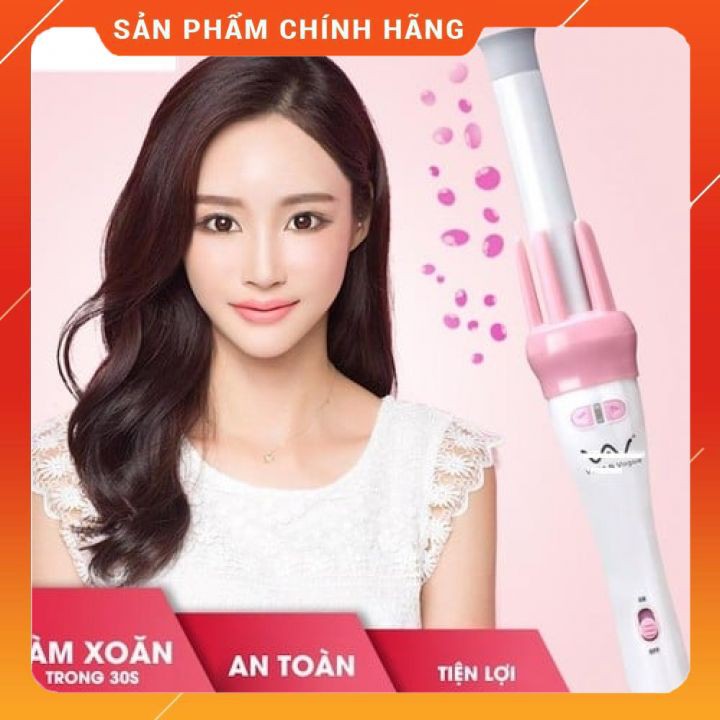 [ HÀNG CHUẨN ] MÁY LÀM TÓC UỐN XOĂN XOAY TỰ ĐỘNG 360 VIVID & VOGUE HÀN QUỐC [FREESHIP]