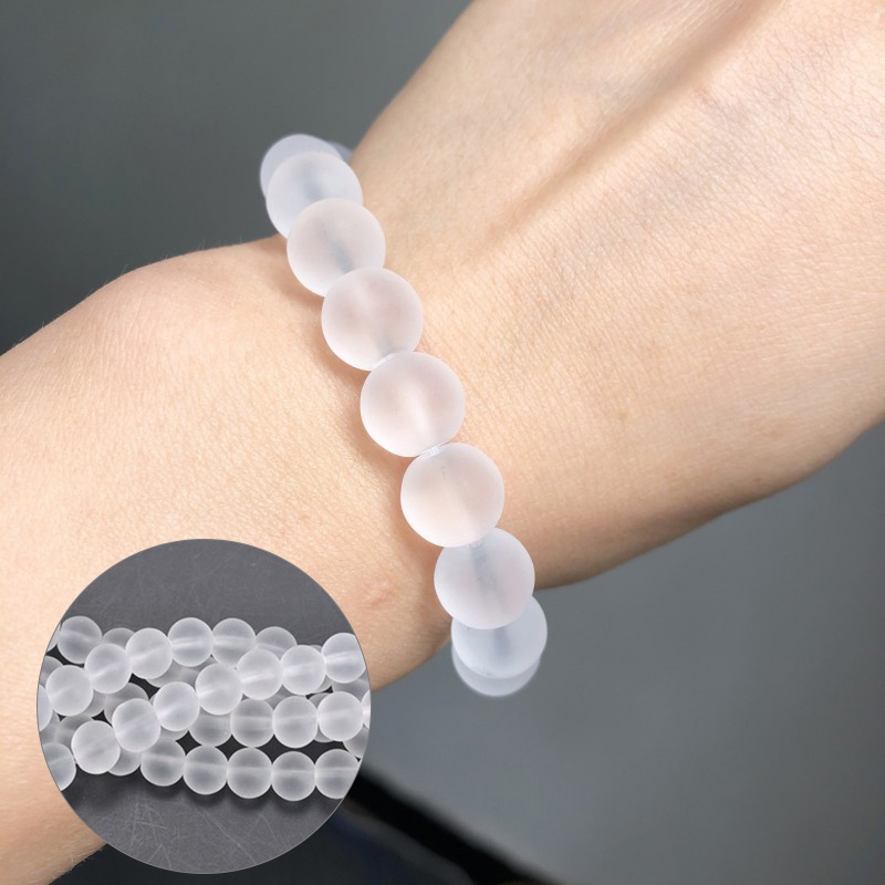 Chuỗi hạt đá màu lì tự nhiên chất lượng cao