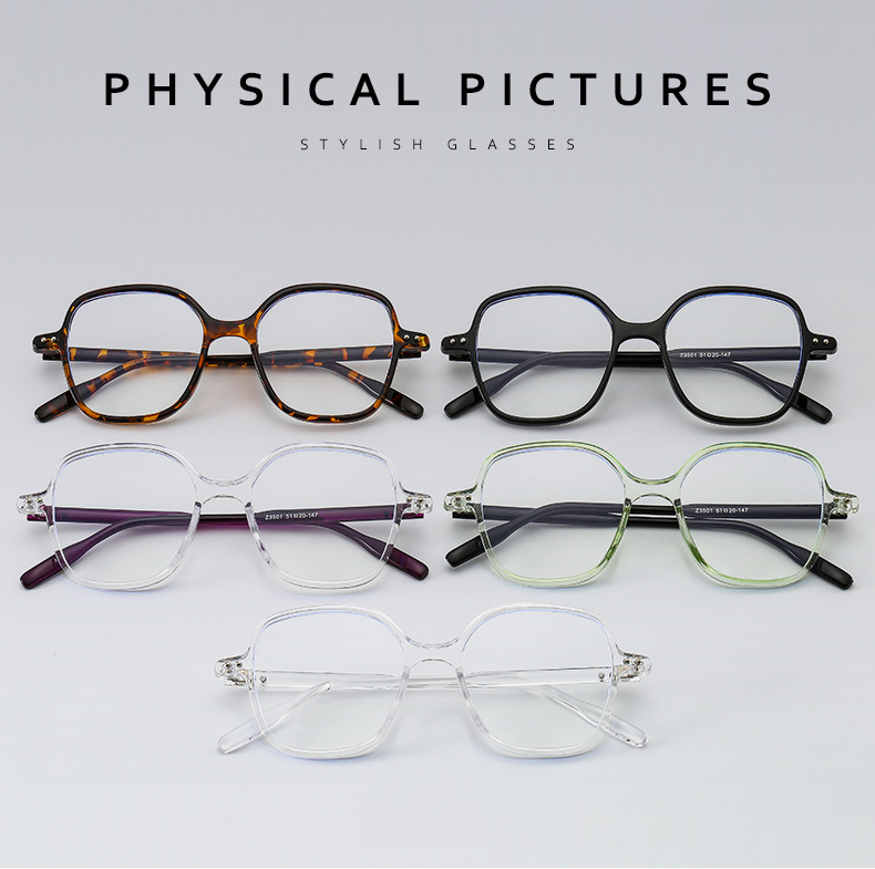 Mắt Kính Gọng Trong Suốt Chống Bức Xạ Từ Hàn Quốc Cho Nữ