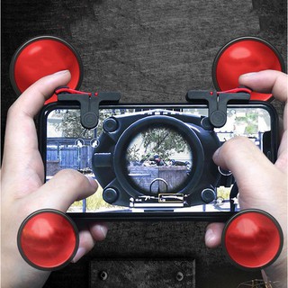 Bộ 2 nút bấm chơi game D9 chơi Pubg, Ros, Free Fire, Knight Out dạng móng gà bản nâng cấp của C9