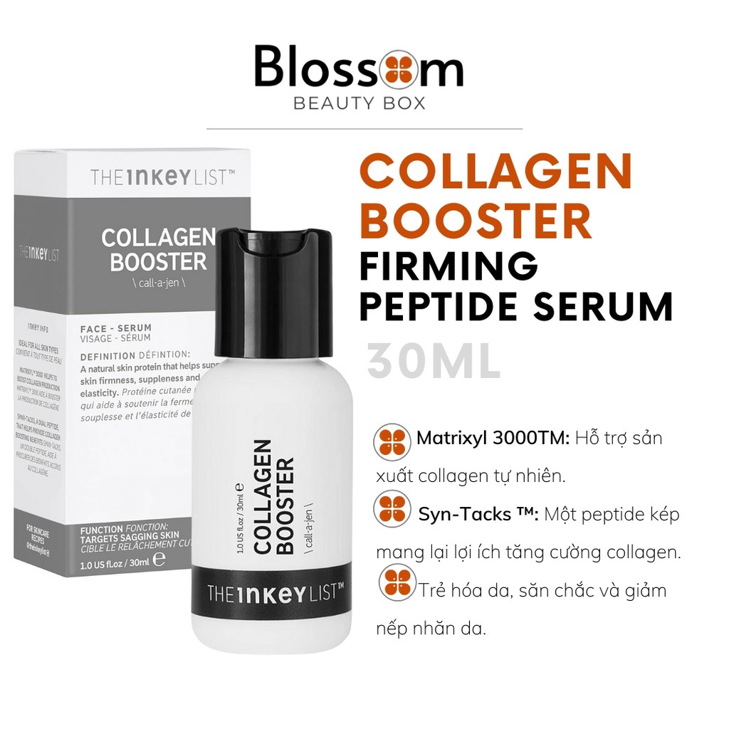 [Sephora US] Serum chống lão hóa COLLAGEN BOOSTER firming peptide THE INKEY LIST