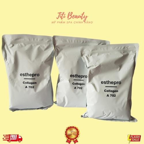 Mặt nạ bột Collagen A 702 ESTHEPRO 1kg dành cho spa chống nhăn da nâng cơ tăng đàn hồi cung cấp dưỡng chất dưỡng da