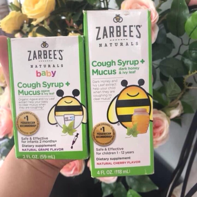 Siro ho+đờm ZARBEE'S