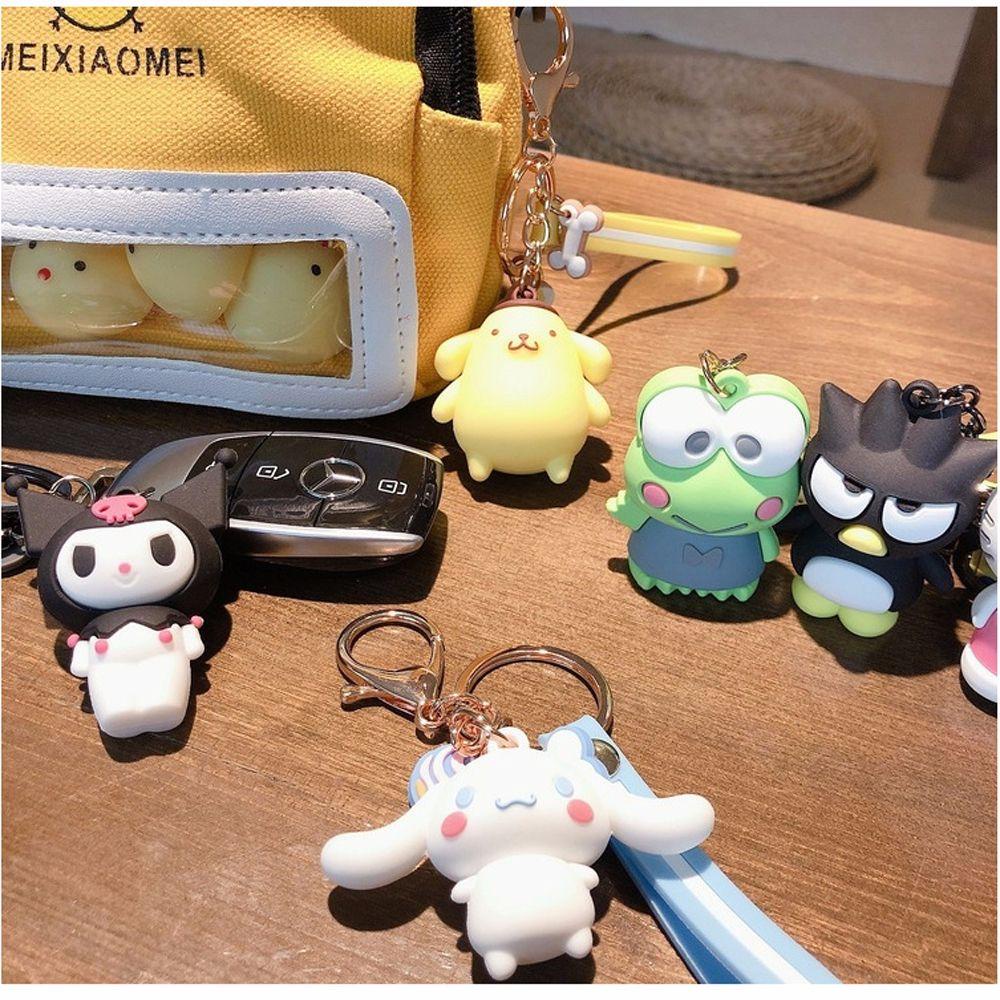 Móc Khóa Silicon Hình Mèo Kitty Dễ Thương