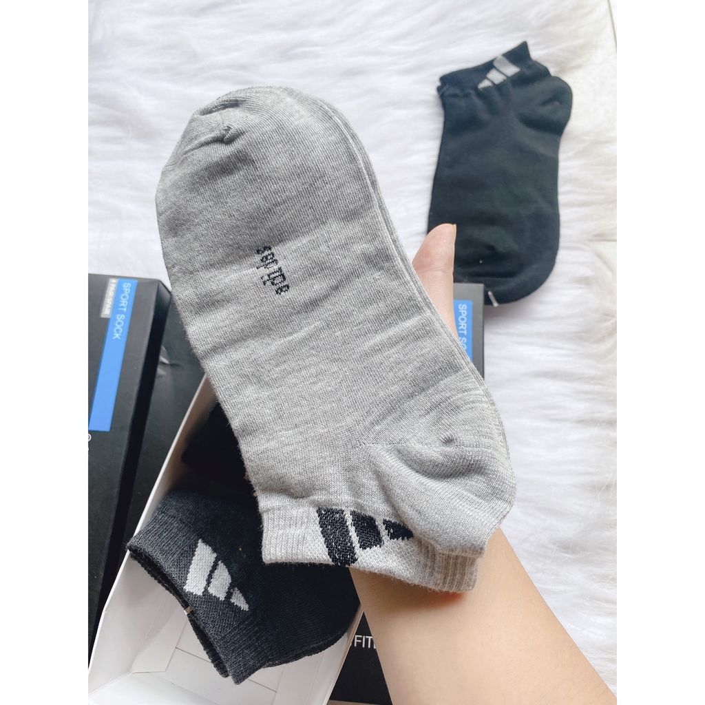 Hộp 5 Đôi Tất Nam Cổ Ngắn Kháng Khuẩn