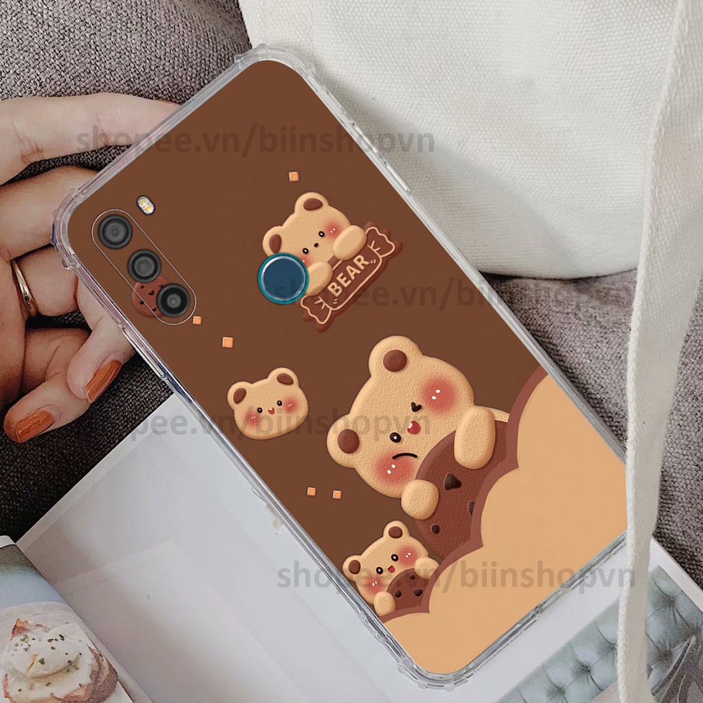 Ốp Vsmart Active 3 in hình gấu chocolate kẹo ngọt siêu đẹp siêu xinh