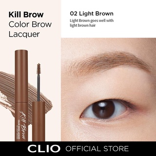 Clio trang điểm chân mày kill brow color brow lacquer 4