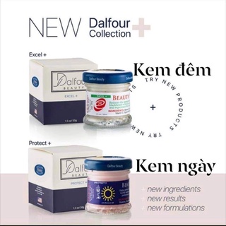 Chuẩn Bill Kem Pháp Xuất Mỹ Dalfour Beauty Ban Đêm/Ban Ngày