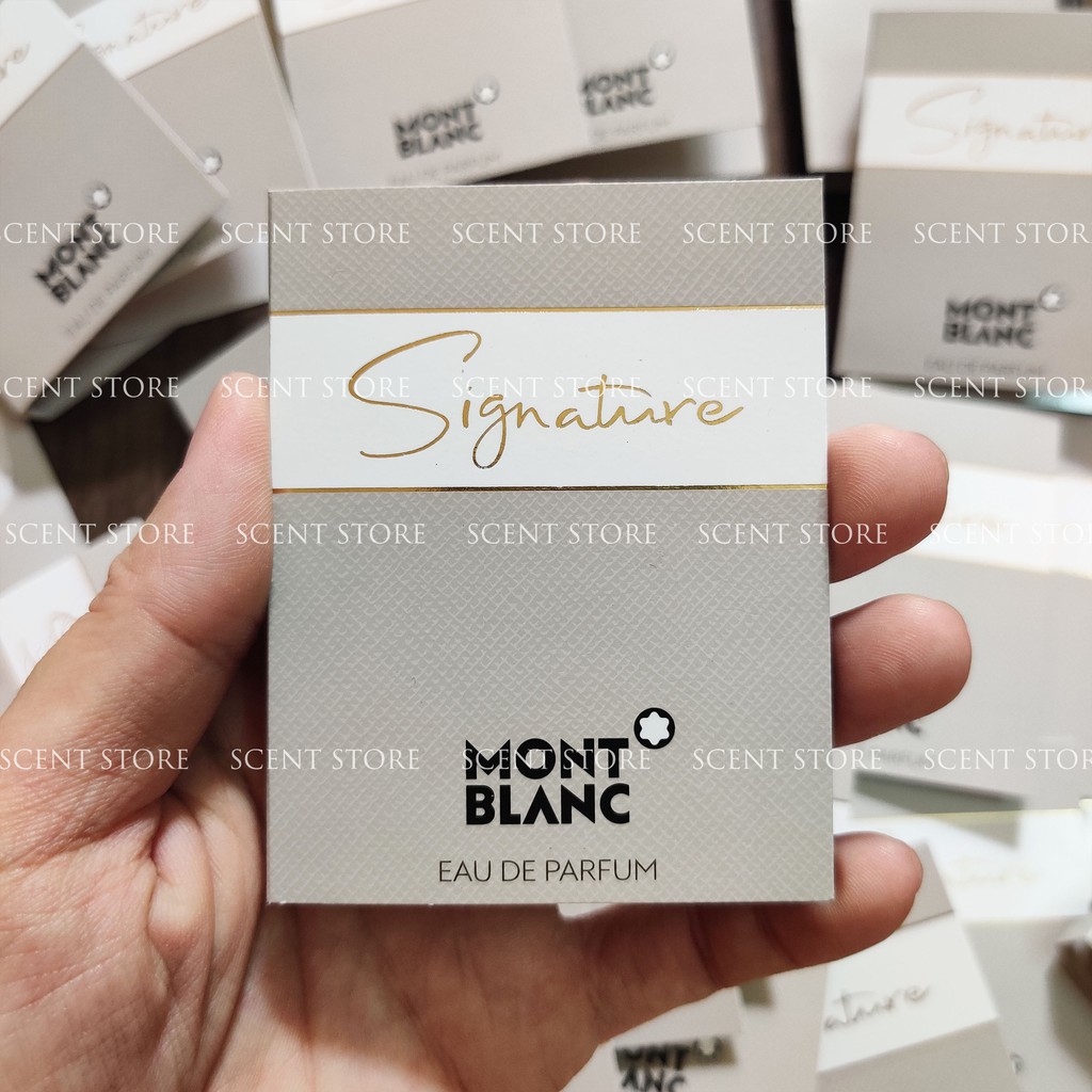 Scentstorevn - Vial chính hãng nước hoa Mont Blanc Signature [2ml]