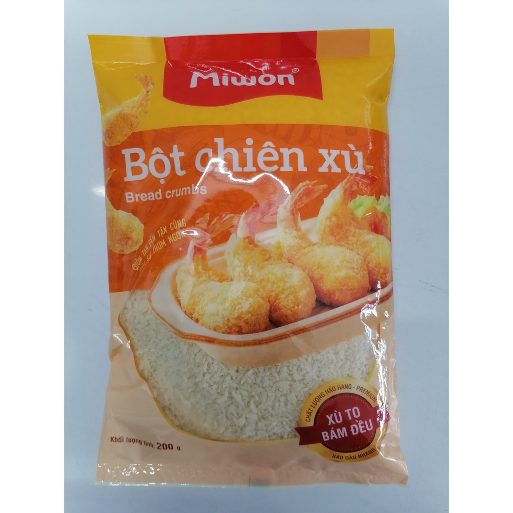 Bột chiên xù MIWON Bread crumbs 200g