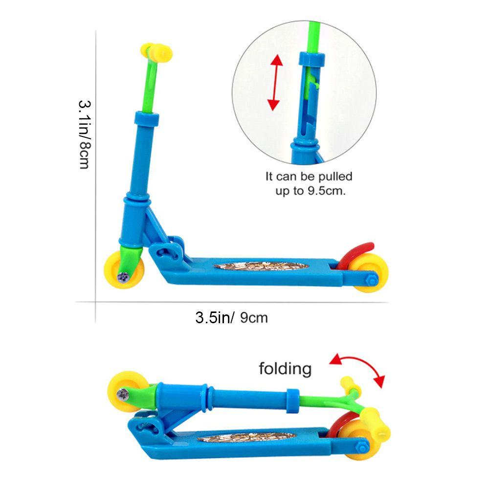 Ván Trượt Ngón Tay Bằng Nhựa Màu Cầu Vồng Tỉ Lệ 1 / 6